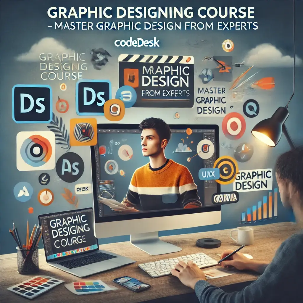 CodeDesk Graphic Designing Training Course in Jaipur - Learn Photoshop, Illustrator & More